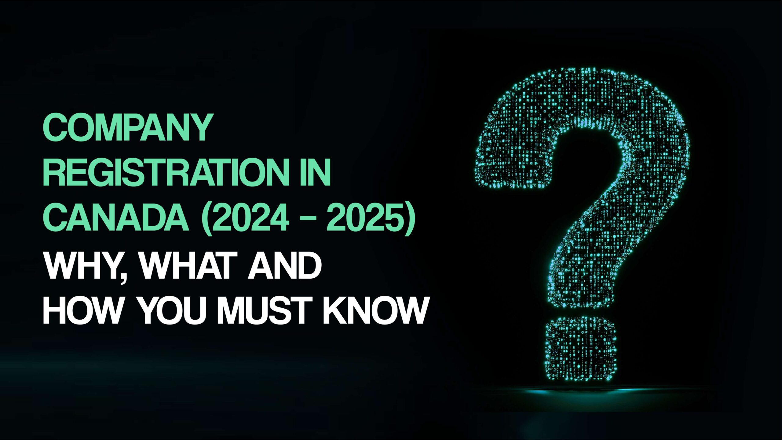 Canada Company Registration